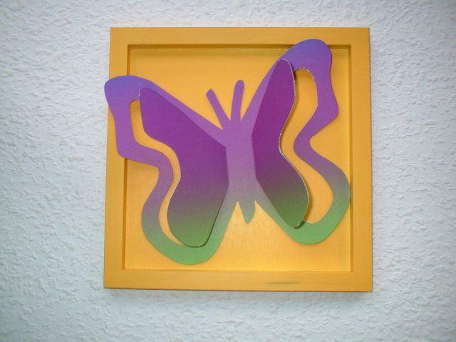 Kreativ Rahmen Schmetterling
