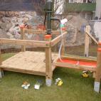 Matschanlage - Wasserspielanlage mit Pumpe - Außenspielgerät für Kitas und Spielplätze