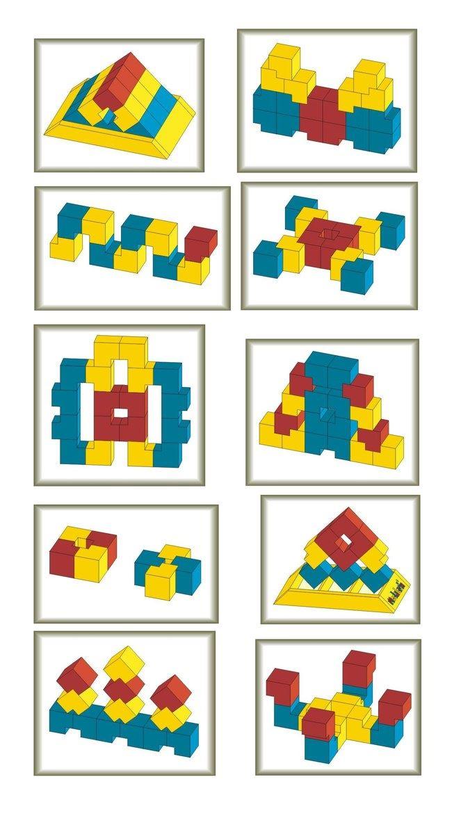 Modularix Baukasten Pyramide - didaktisches Spielmaterial