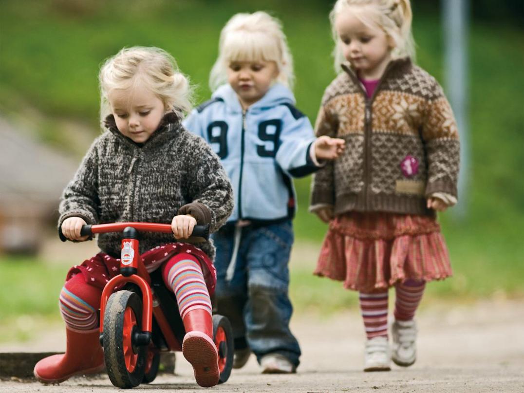 Mini Winther Laufrad für Kleinkinder - Kinderfahrzeug für Institutionen
