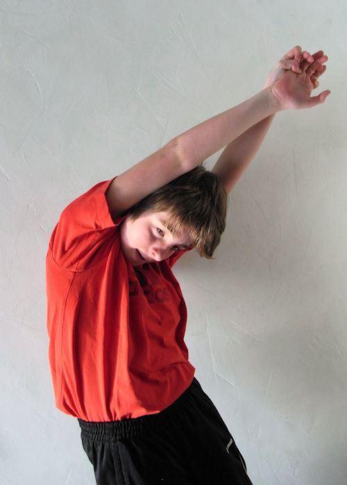 Handstandübung - Schritt 1 - Aufwärmen