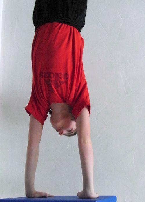 Handstandübung - Schritt 5 - freier Handstand