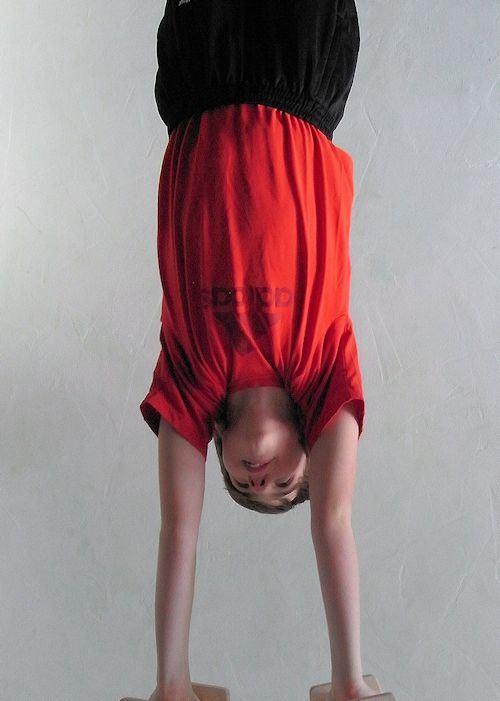Handstandübung - Schritt 6 - ohne Hilfe