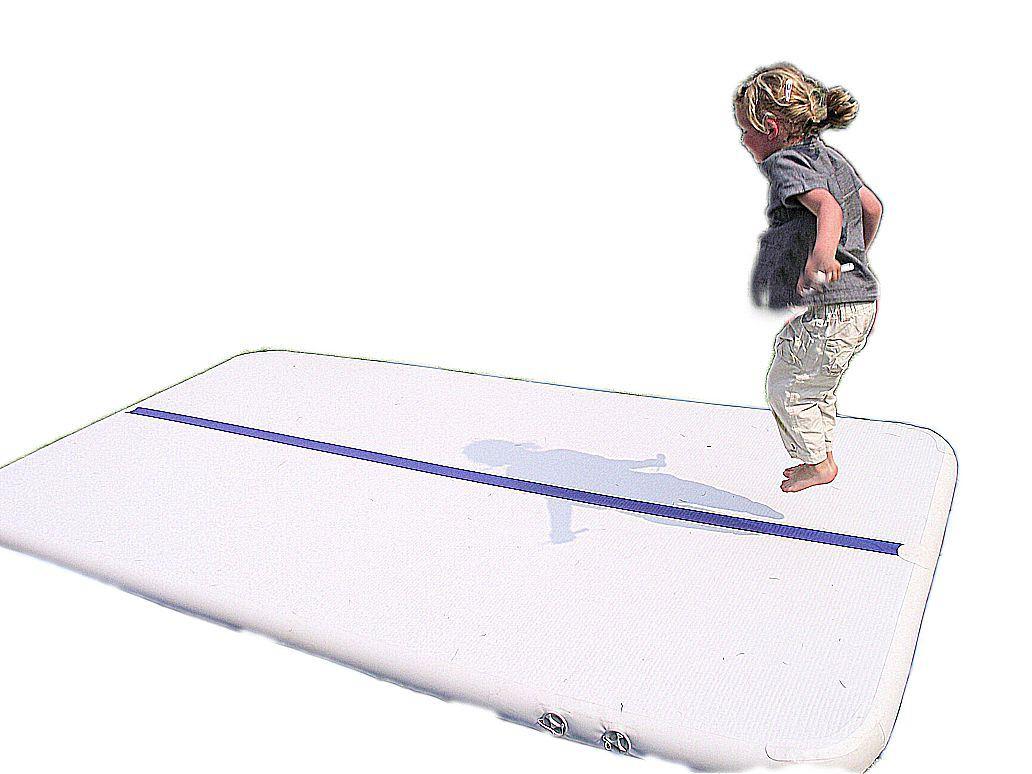 Trampolin Turnmatte Übungen - Kinderturnübungen mit AirTrack