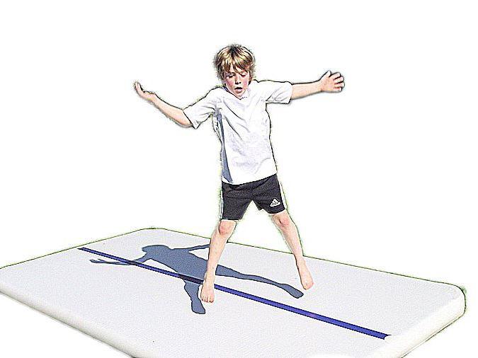 Trampolin Turnmatte Merkspiel - Kinderturnübungen mit AirTrack