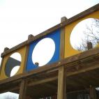 Kletterwürfel Baesweiler - Montage 3- Außenspielgerät zum Klettern