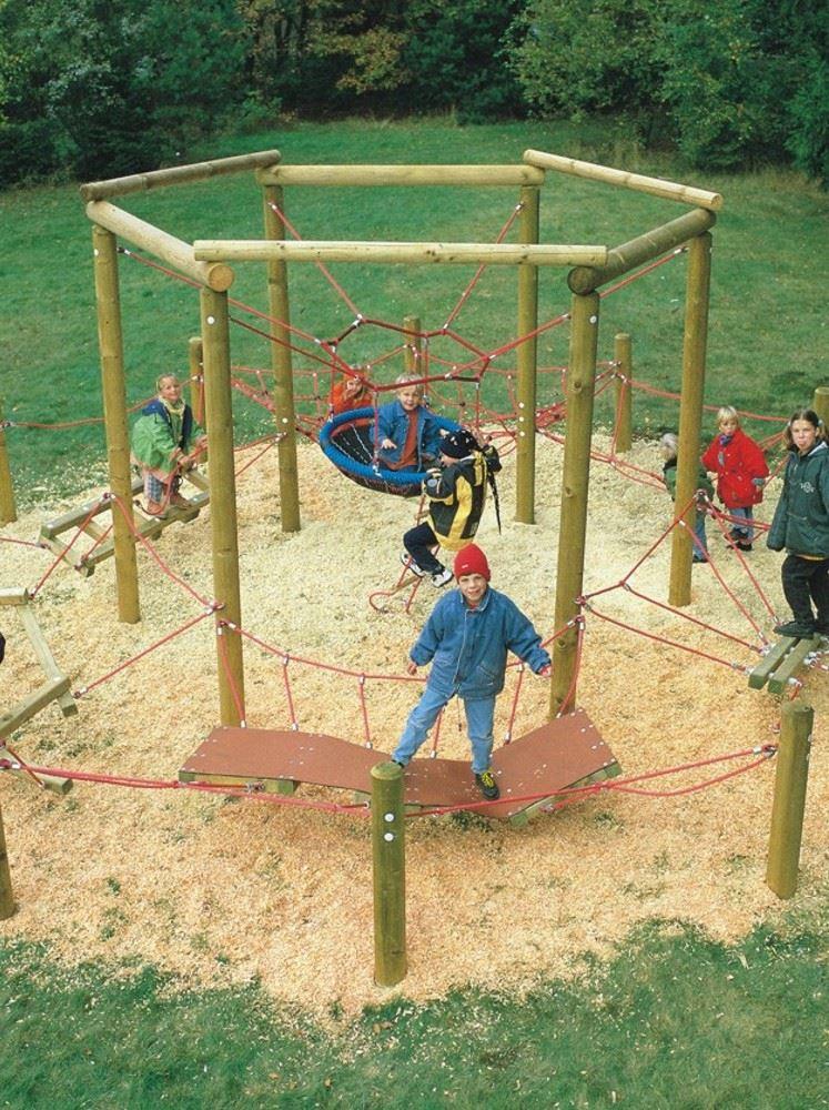Motorik-Segmente Komplettanlage auf dem Spielplatz - Motorik-Segmente sind perfekte Spielgeräte für den Schulhof, die Außenanlage oder den Spielplatz, die leicht erweitert werden können. Motorik-Segmente Komplettanlage auf dem Spielplatz