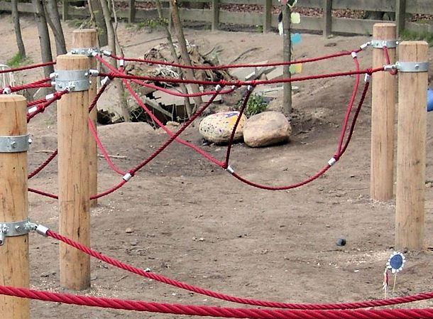 Motorik-Segment - Zaubernetz - Außenspielanlage für den Schulhof und Spielplatz