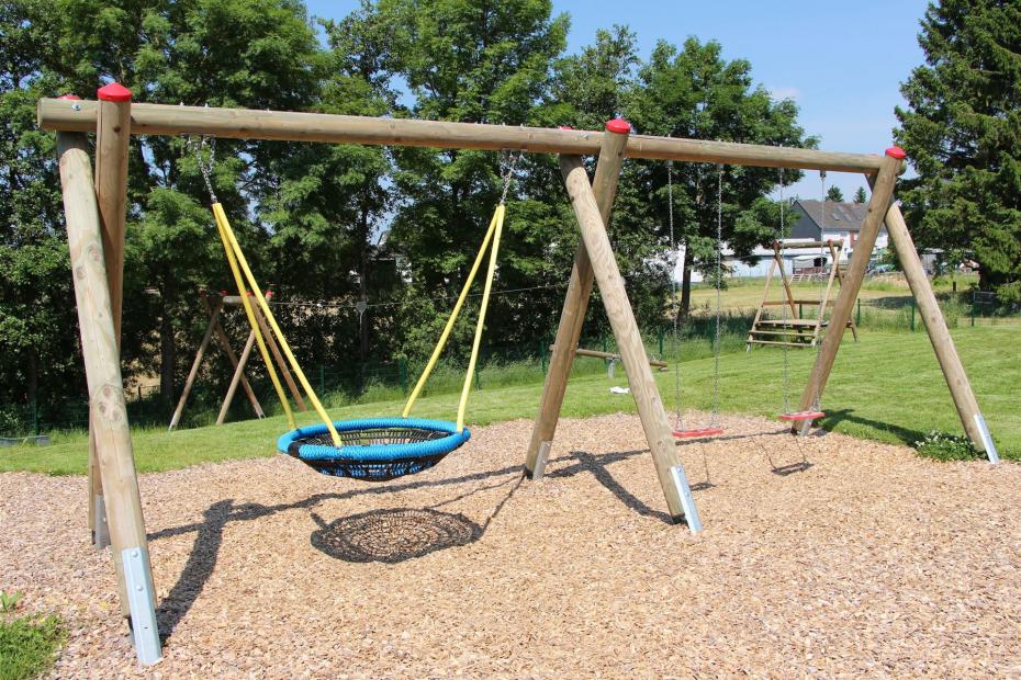 Nestschaukel - Doppelschaukel - Kombination