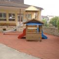 Spielgerät Außenanlage - mit Fallschutzplatten