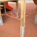 Spielgerät Außenanlage - Pfosten