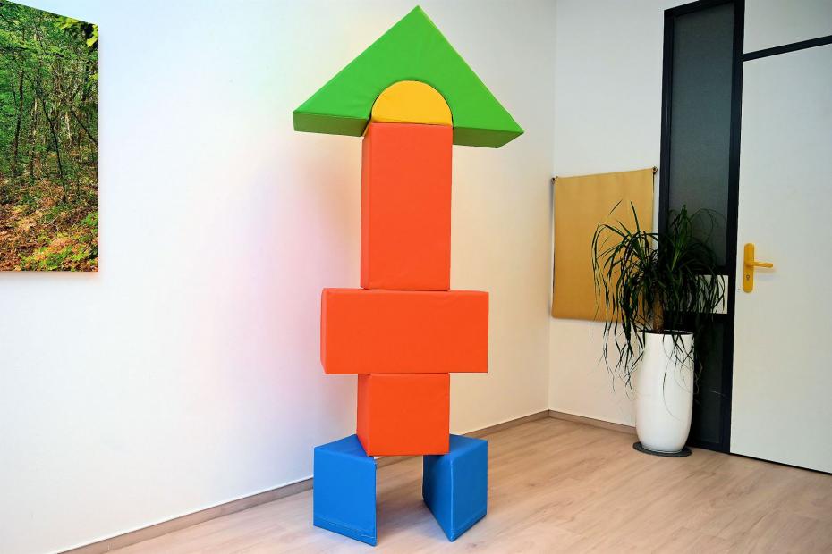 Bausteinsatz-7-teilig - Turm