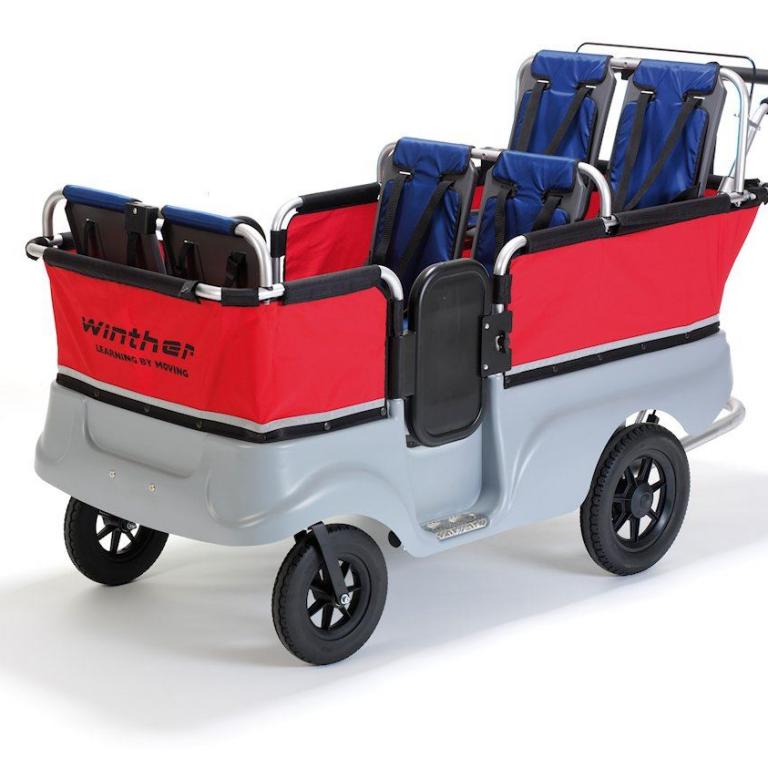 Winther Viking - Kinderbus für 6 Kinder - für Tagesmütter, Kitas und Kinderkrippen
