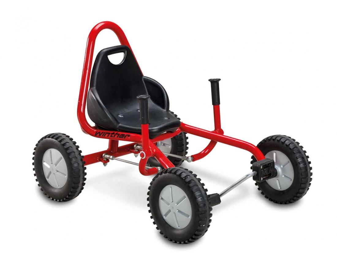 Winther Viking - Fun Cart - rot - Kinderfahrzeug für Institutionen