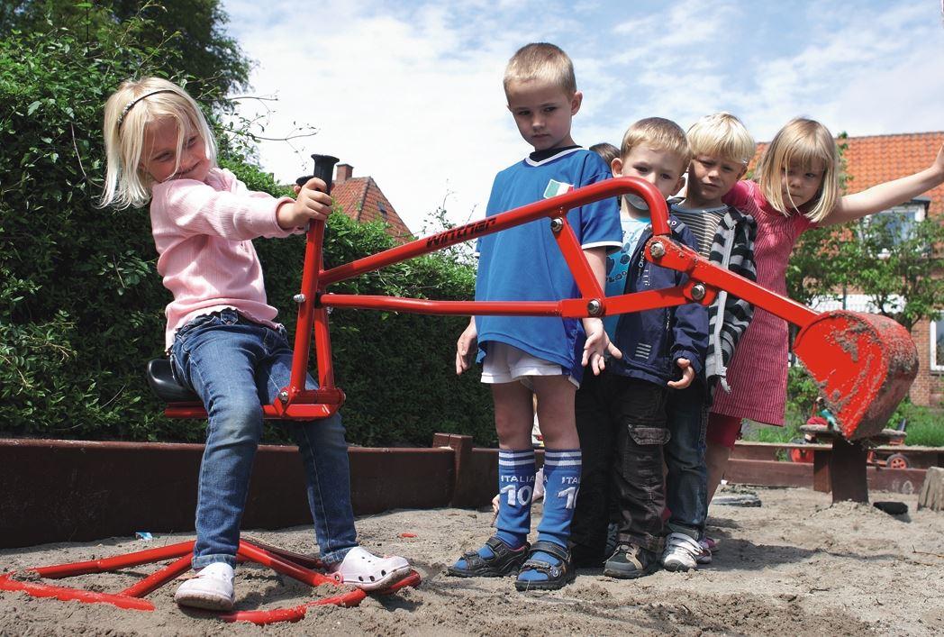 Winther Sandbagger, Sandschaufel - für Institutionen und Spielplätze