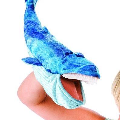 Folkmanis Tier-Handpuppe - Blauwal