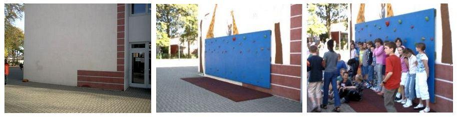 ... Kletterwand - von Planung bis Fertigstellung