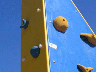 Kletterturm bis zum Himmel