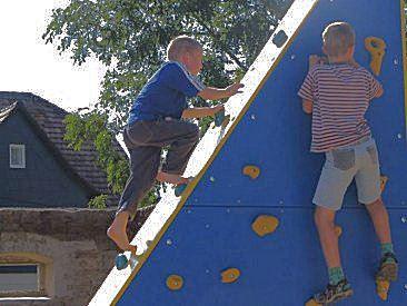 Klettergriffe an Klettermaximus 