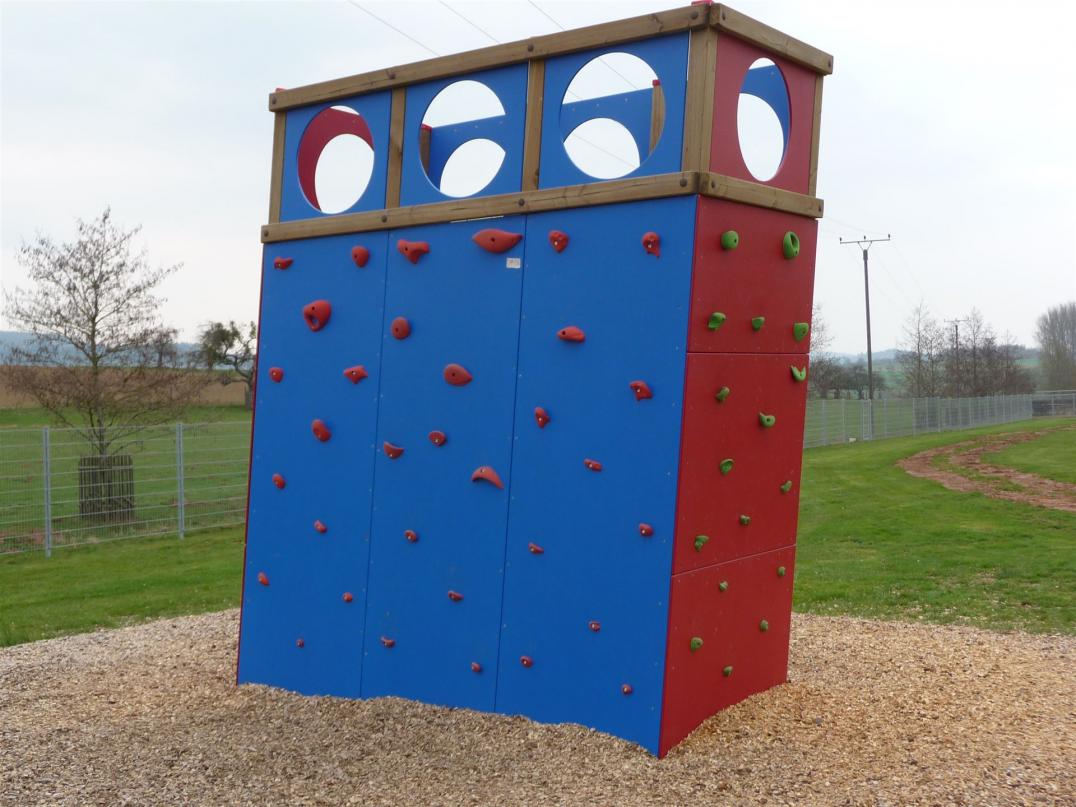 Klettermaximus blau/rot