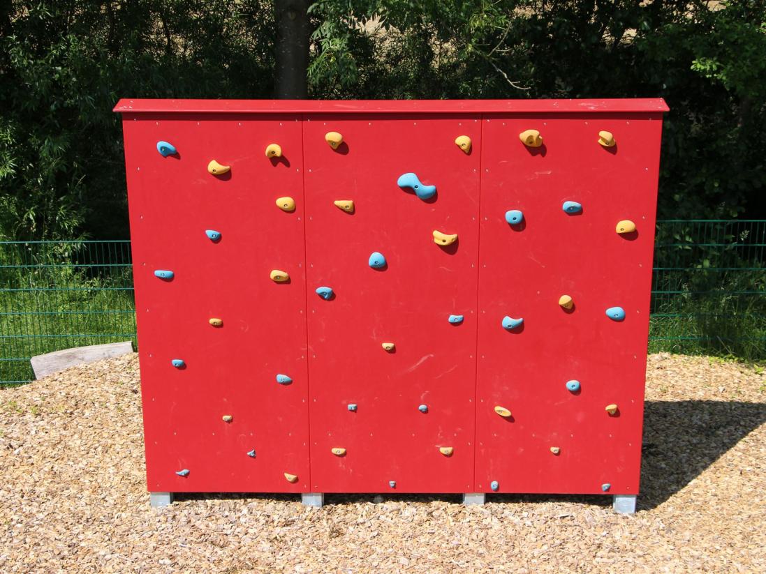 Kletterwand freistehend