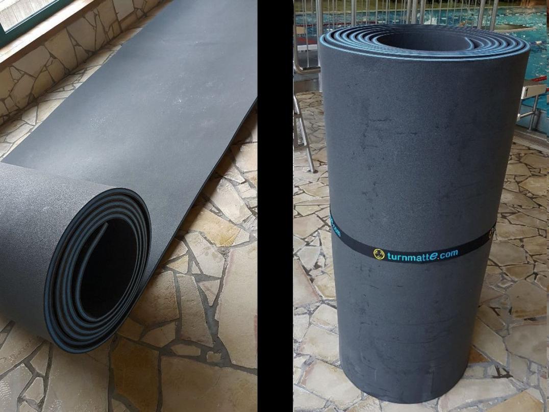 Wasserlaufmatte - aufgerollt