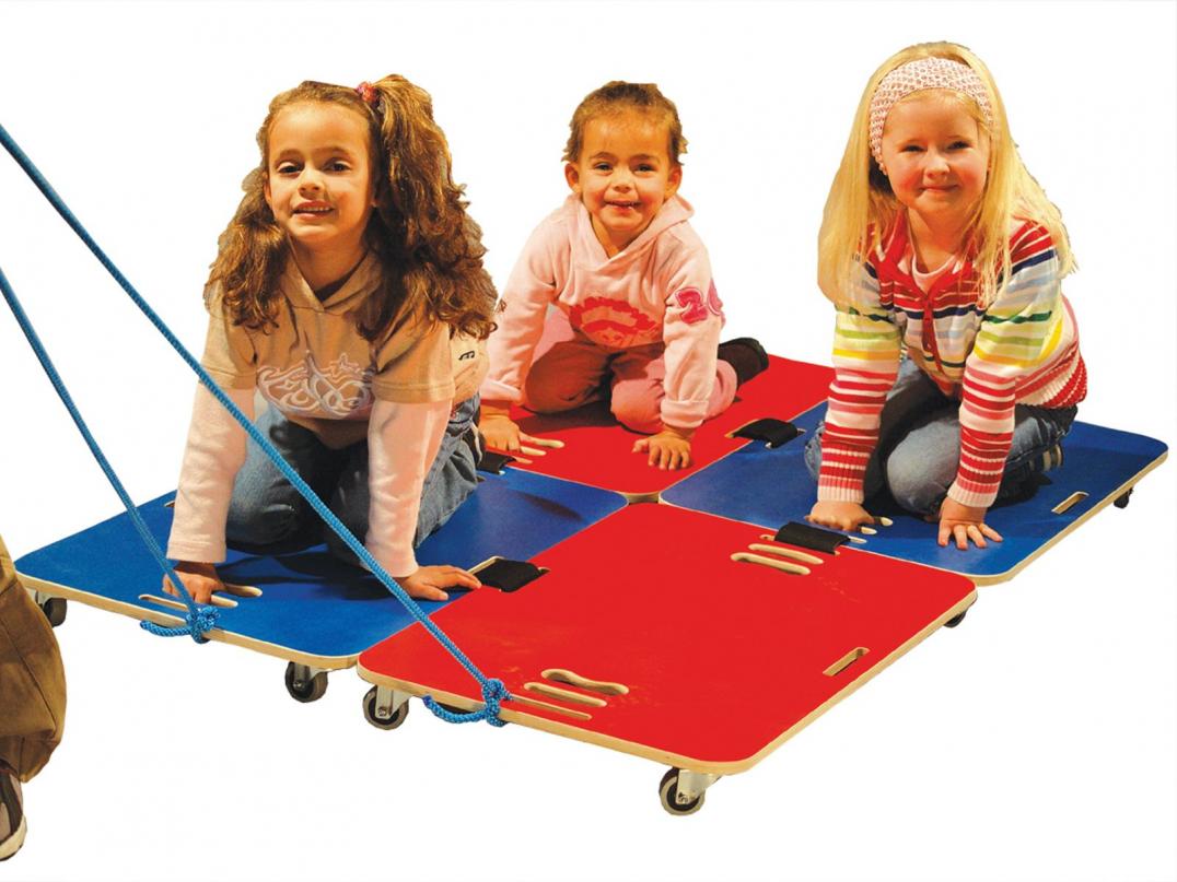 Rollbretter 4-er Set