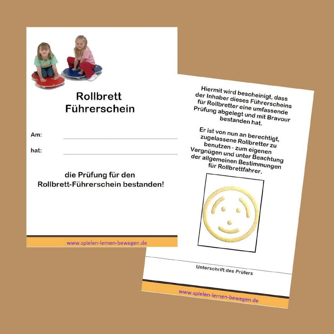 Rollbrett-Führerschein