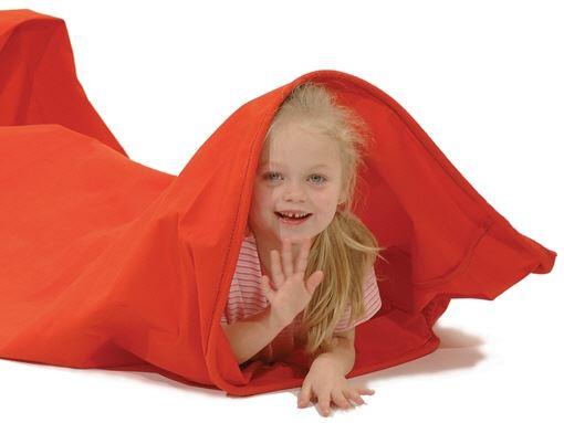 Kriechtunnel Segeltuch - Kriechtunnel sind die Klassiker für das bewegungsaktive Spiel: Motorik, Körperkoordination, Geschicklichkeit und Wahrnehmung werden trainiert. Kriechtunnel Segeltuch