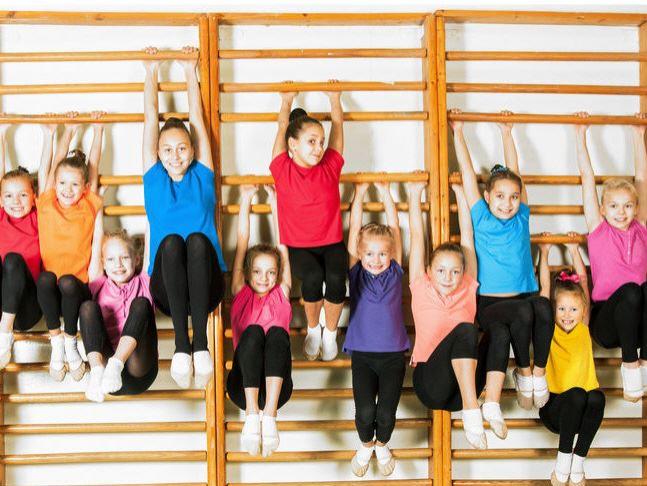 Sprossenwand - Kinder