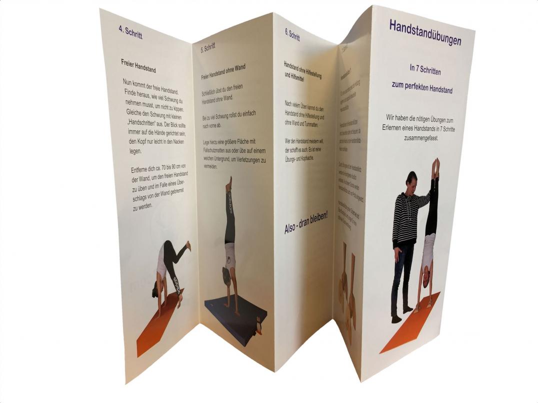 Flyer Handstandübungen